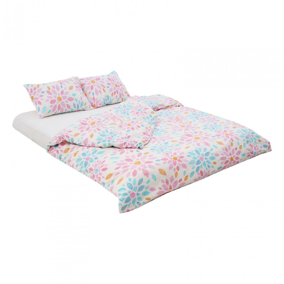 Set de pat,cearceaf cu elastic 180x200,J (Set de pat)