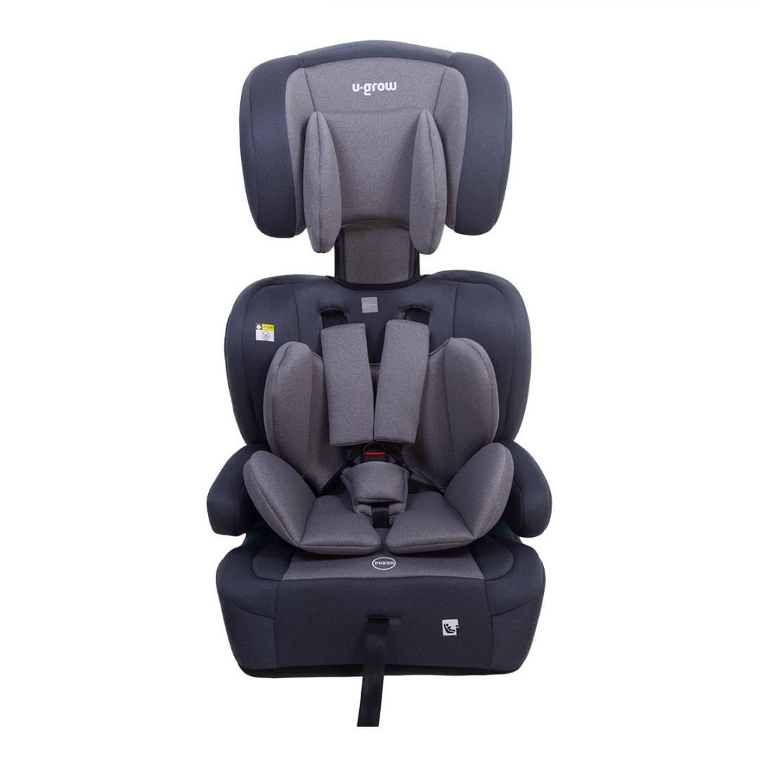 Scaun auto 76-150cm, isofix, gri, U-Grow