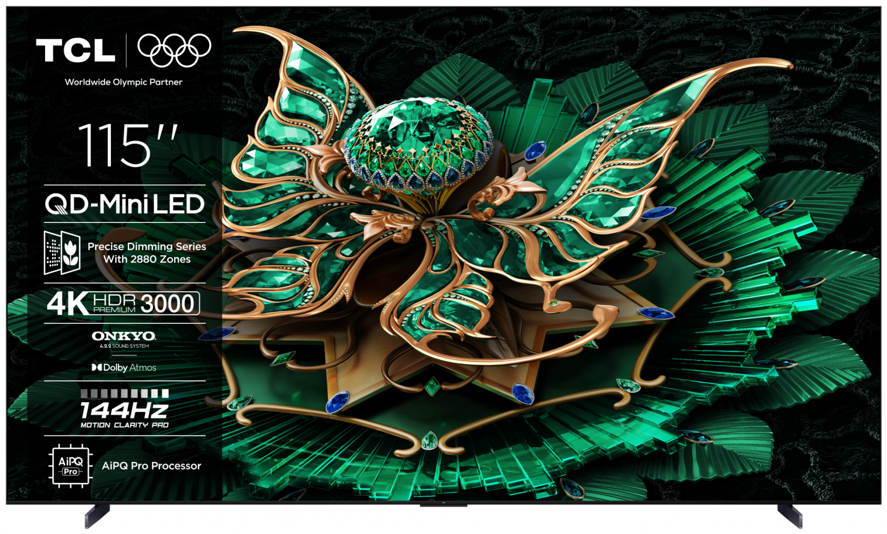 QD-MiniLED TV 4K 115" (291cm) TCL 115C7K