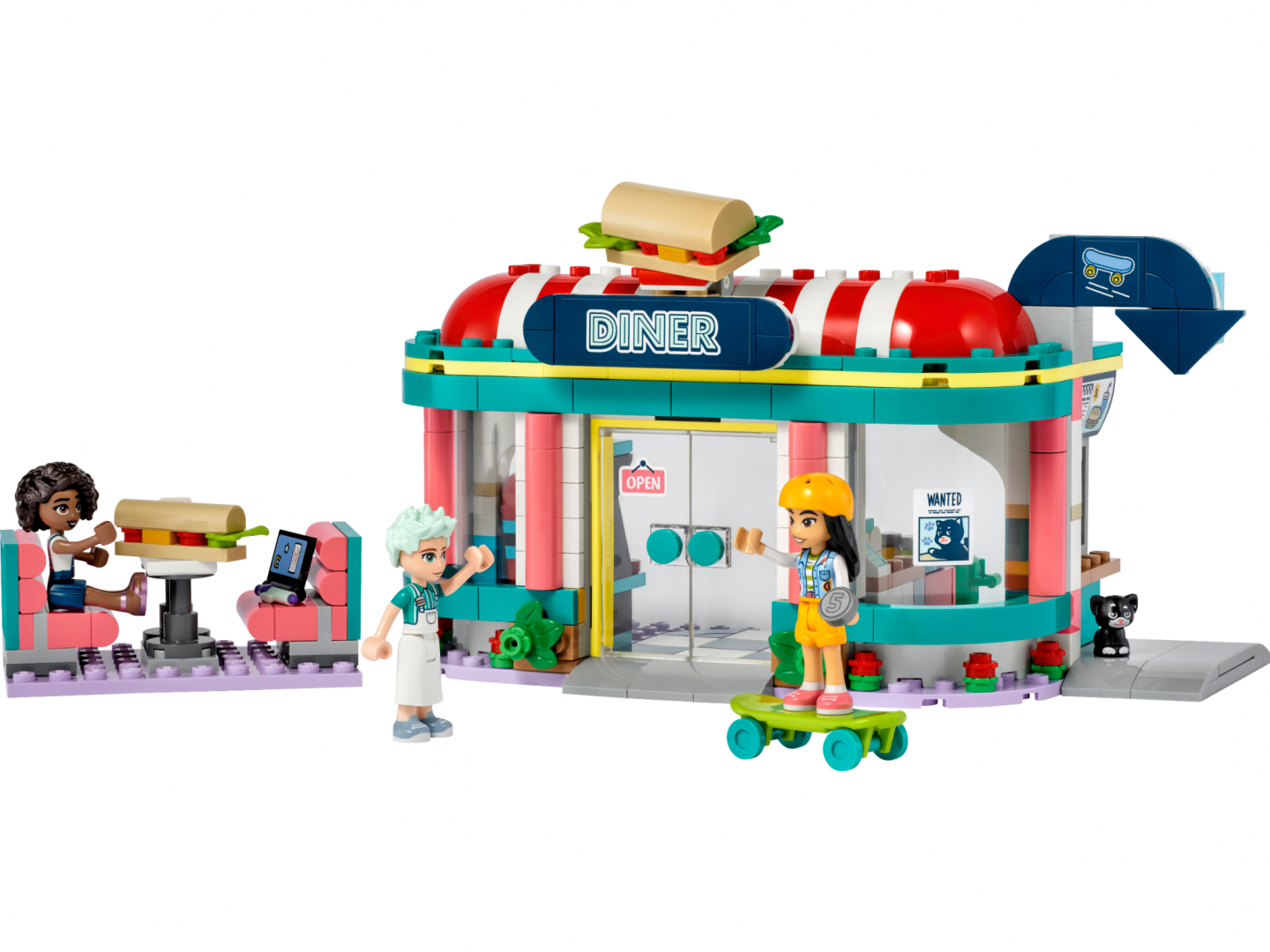 Restaurant in Heartlake, Lego 41728 (41728 Restaurant în centrul orașului Heartlake)
