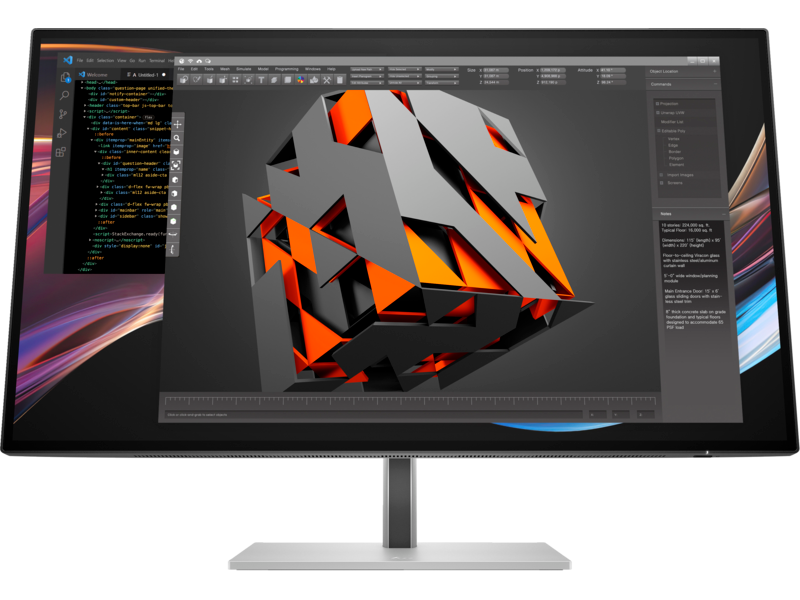 HP Monitor S7 31.5" Pro 732pk 4K TB4 3y (Monitor Commercial HP Series 7 Pro 732PK)