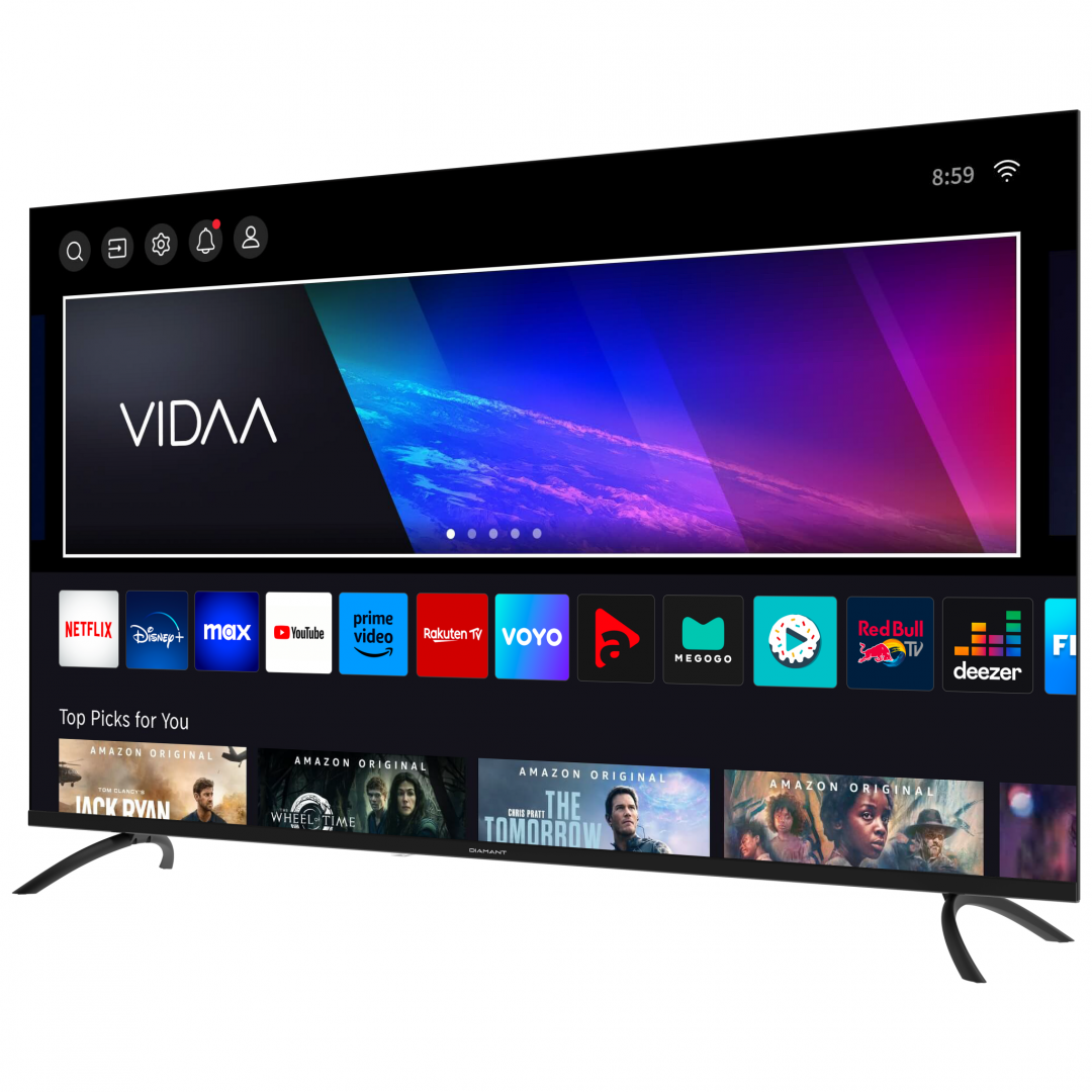 RESIGILAT | LED TV DIAMANT SMART 43HL5530U/C, 109 cm, 4K UHD, VIDAA - imagine 3 - RESIGILAT