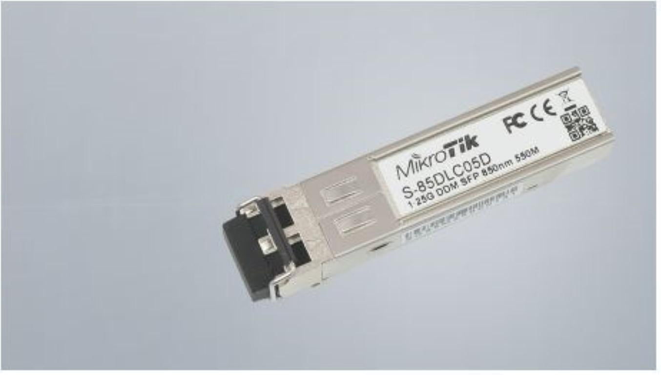 Mikrotik 1.25G Sfp Transceiver Lc (Mikrotik S-85DLC05D 1.25G Sfp Tranceiver)
