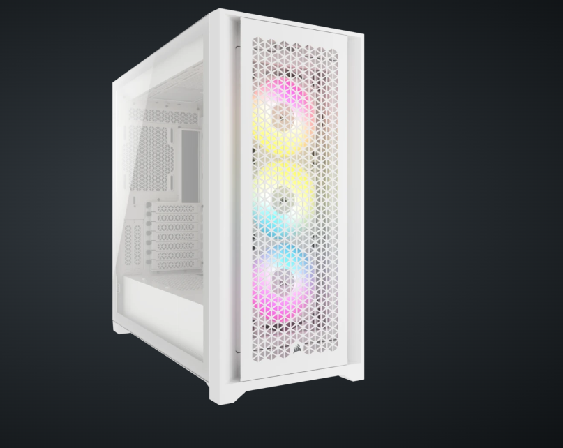 Corsair CR iCUE 5000D RGB AIRFLOW MID TOWER WH