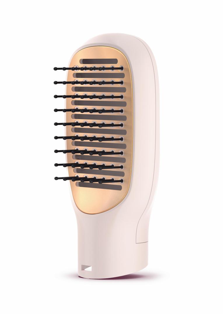 Perie cu aer cald Ionic PHILIPS BHA310/00, 800W, 2 viteze, 3 treapte de temperatura, Invelis Ceramic, Roz, L x A x I (mm) 61x326x201