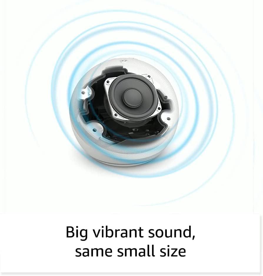 RESIGILAT | Boxa inteligenta Amazon Echo Dot 5 (2022), Control Voce Alexa, Bluetooth, Wi-Fi, Deep Sea Blue - imagine 2 - RESIGILAT