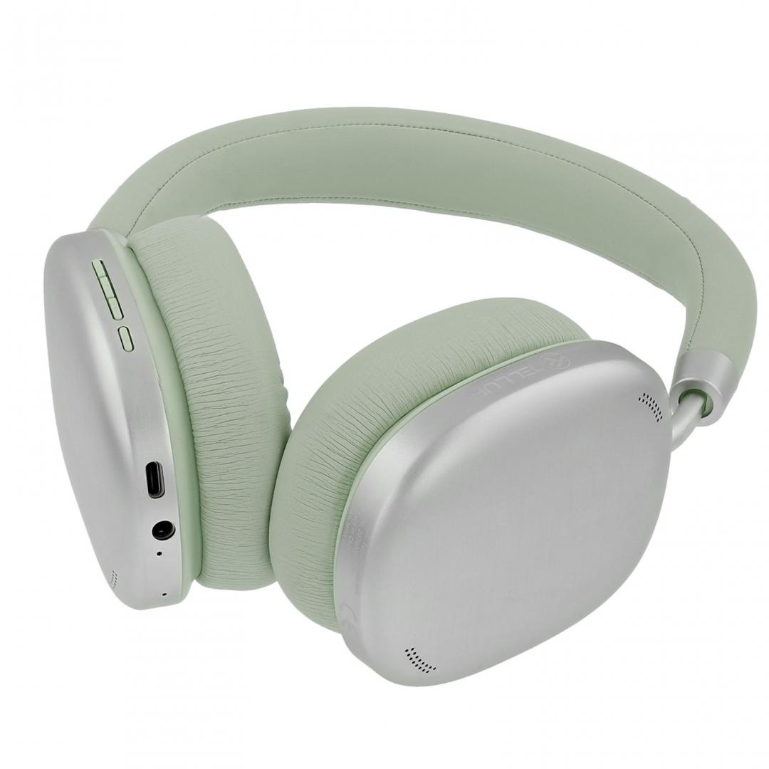 Casti Bluetooth Tellur Shade, verde (Casti Over-ear Tellur Shade)