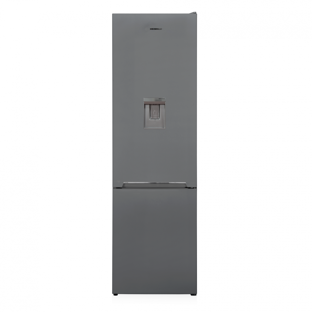 Combina frigorifica HEINNER HC-V286SWDF+, 288 l, Clasa: F, Dozator apa, Argintiu