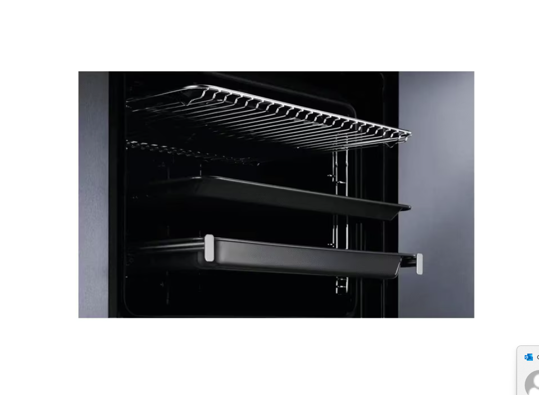 Cuptor electric SurroundCook A 65 l litri Negru EOF5H50BZ