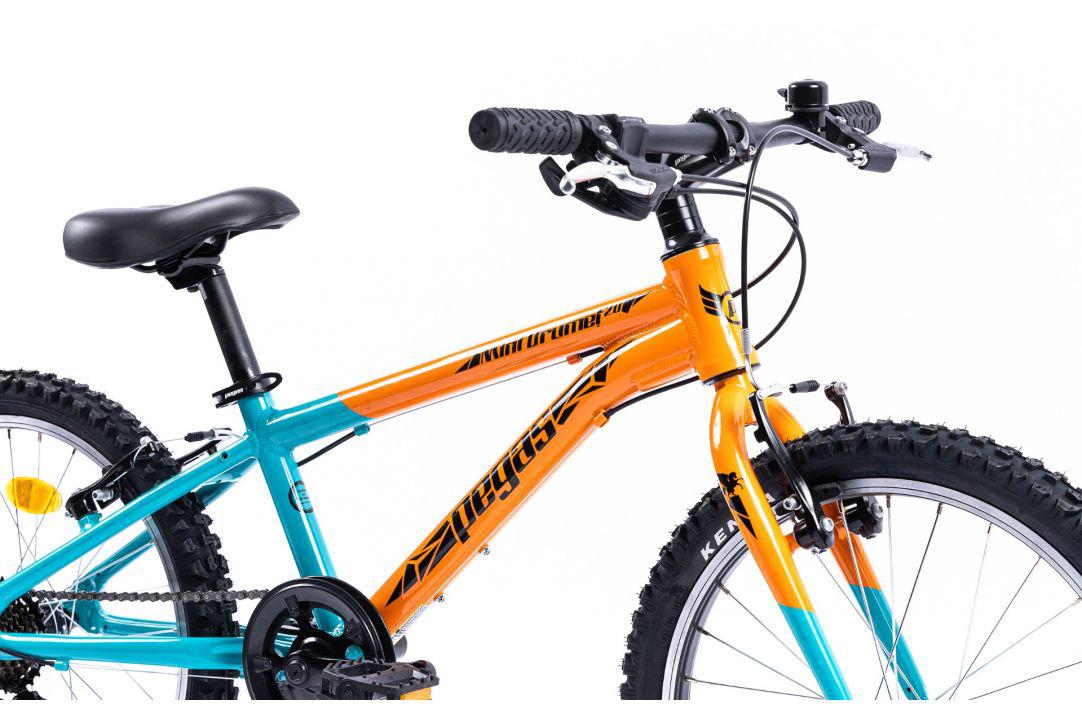 BICICLETA PEGAS MINI DRUMET 20'' PORTOCALIU TURCOAZ