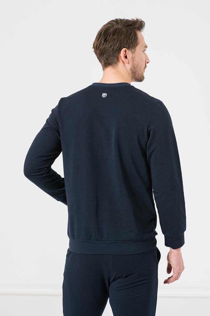 Pegas BLUZA COTON CASUAL BARBATI NAVY-M