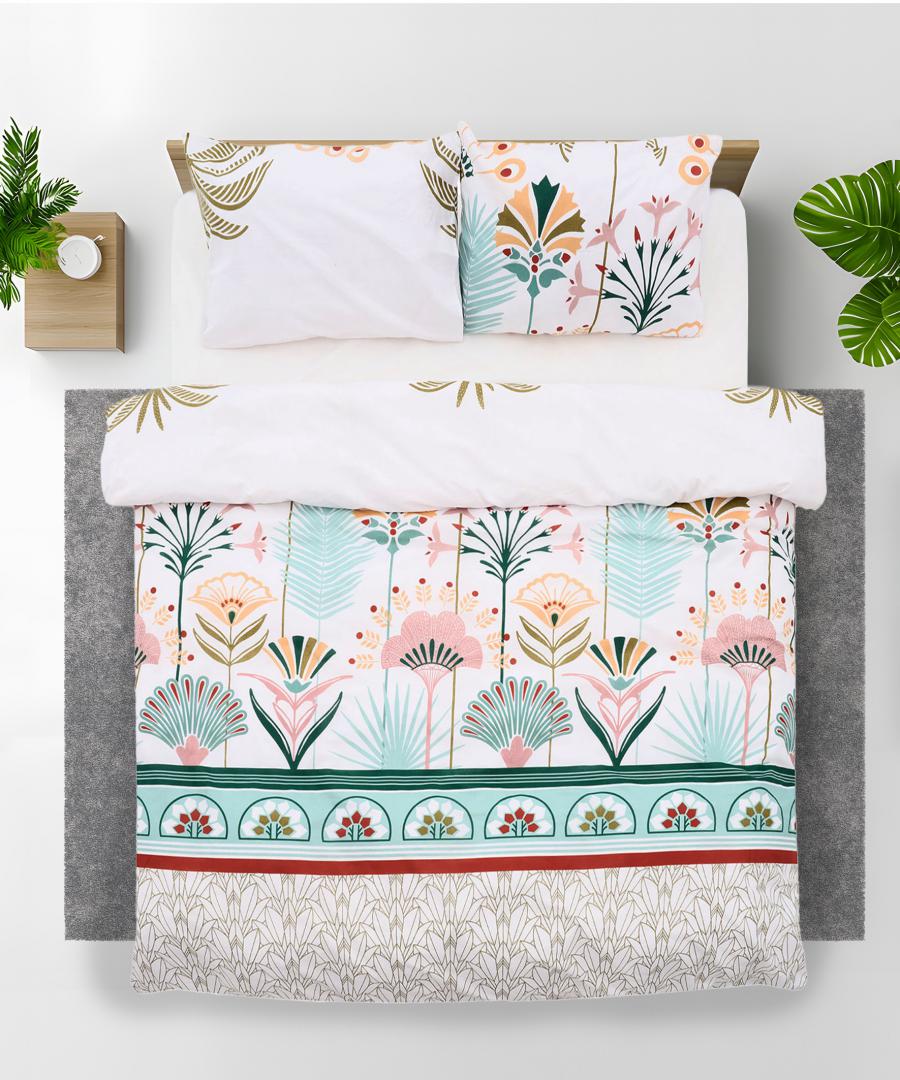 Lenjerie kingsize, bumbac,132 Tc, Aria