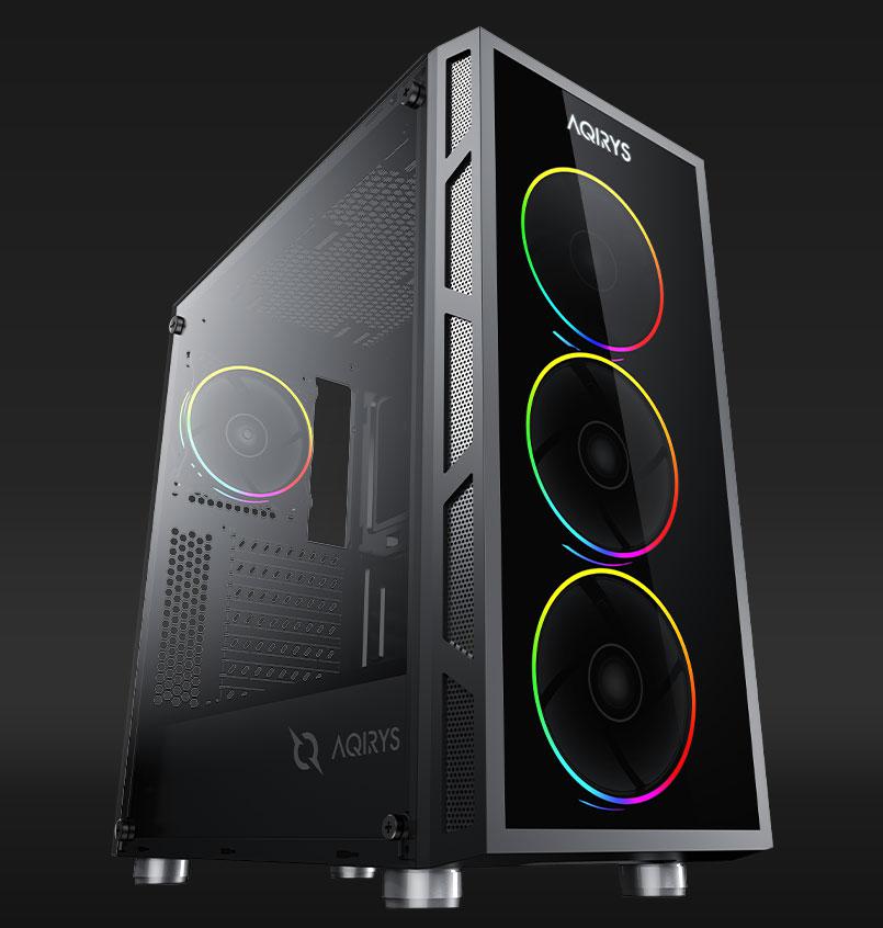 Carcasa Aqirys Antares Midi Tower Black (Carcasa Aqirys Antares)