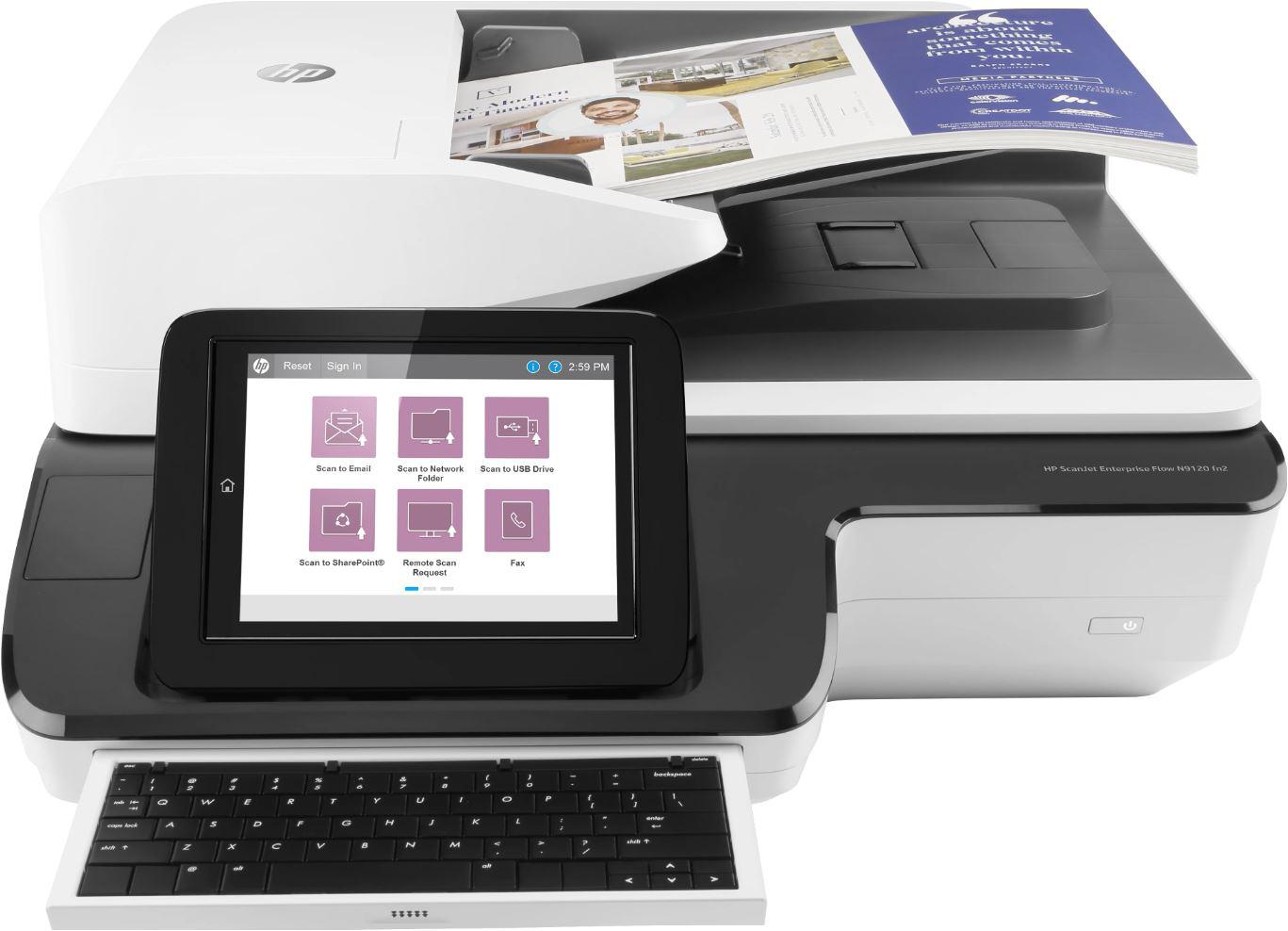 HP Scanjet Enterprise N9120 Scanner (Scanner HP ScanJet Enterprise Flow N9120 fn2)