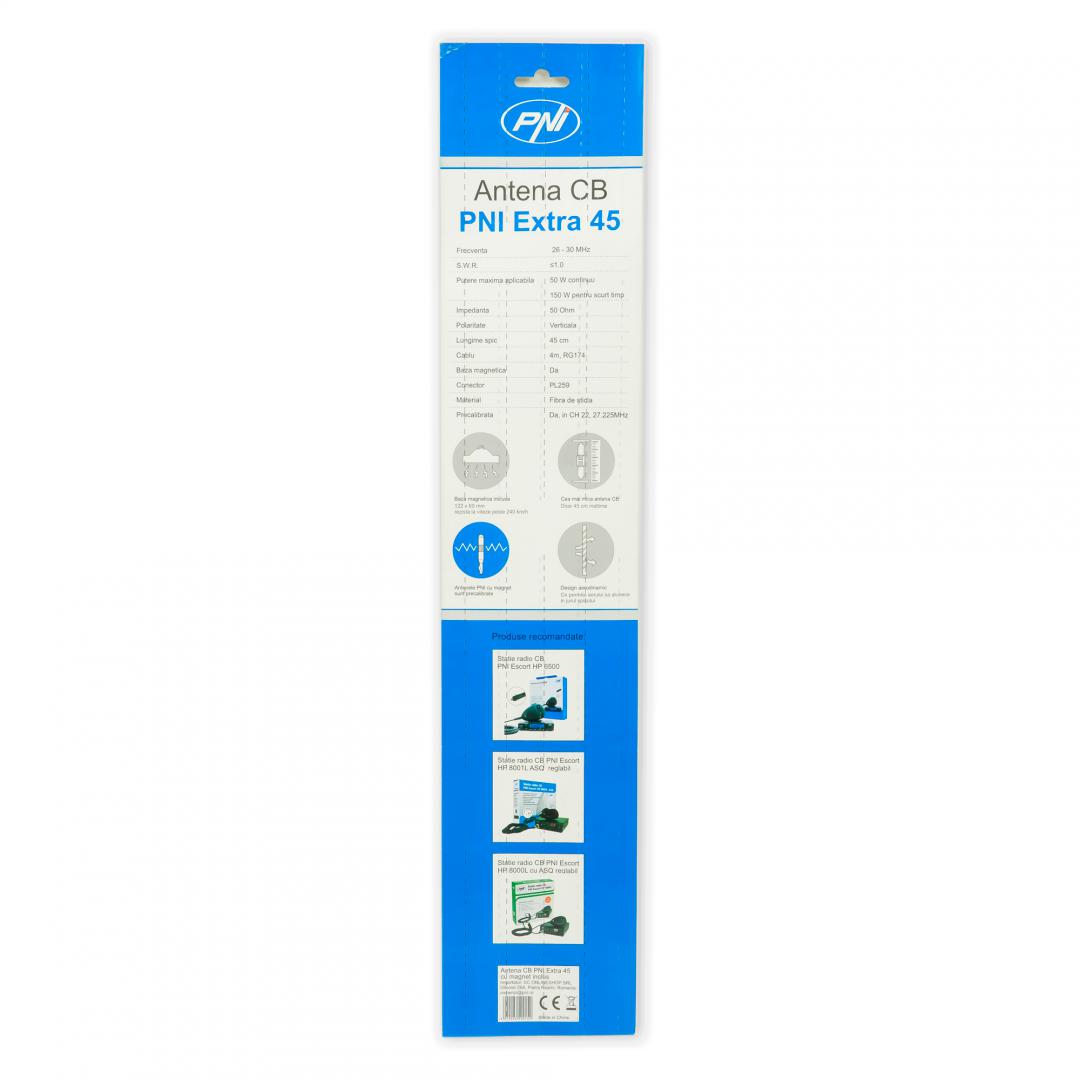 Pni Cb Extra 45 Magnet Antenna (Antena Cb Pni Extra 45)