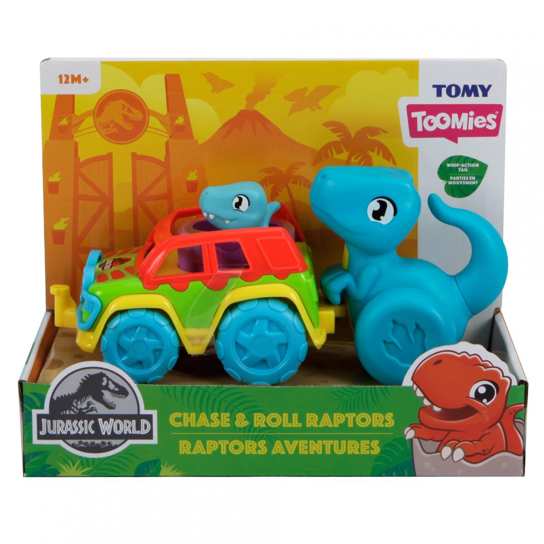 Tomy JURASSIC WORLD CHASE AND ROLL, AVENTURA