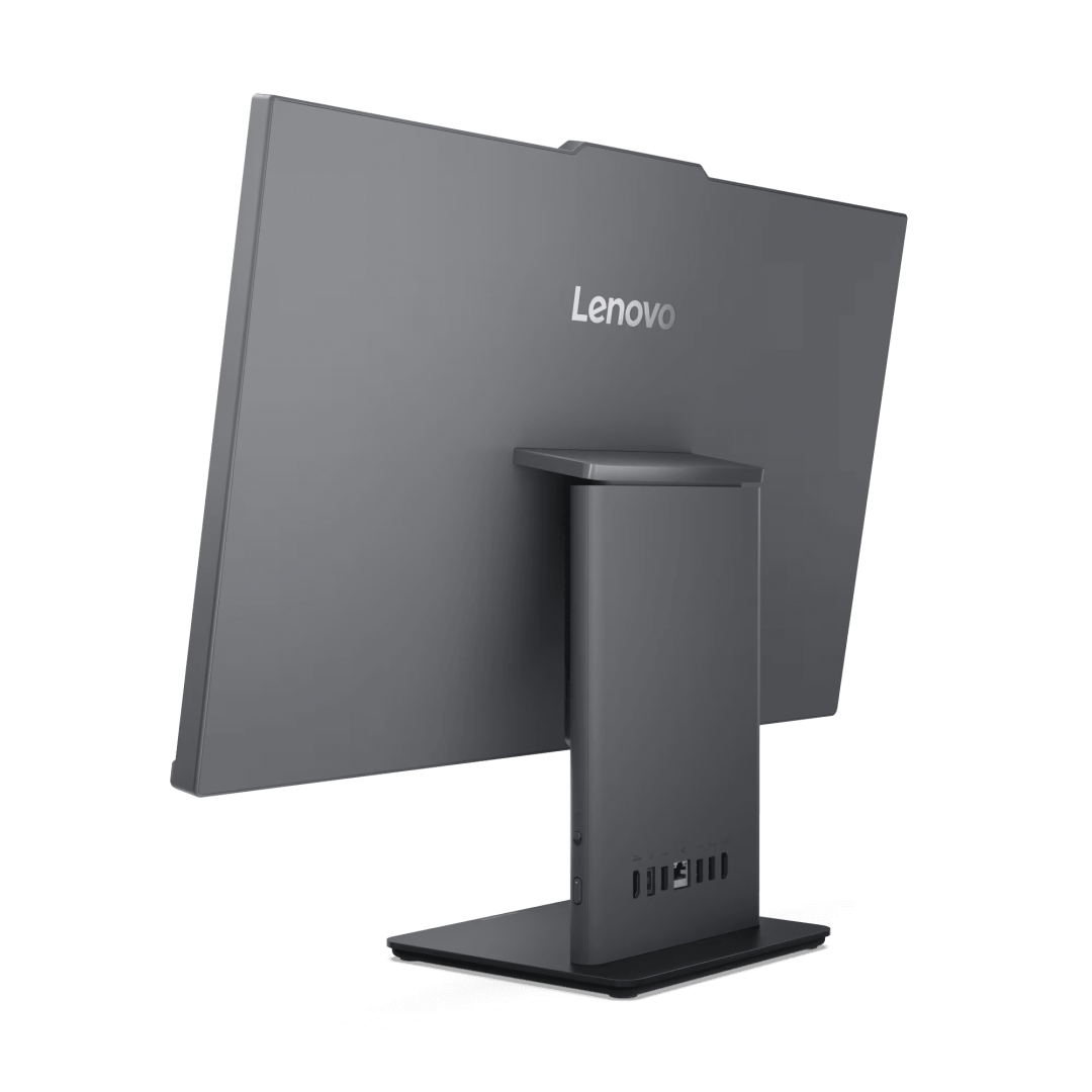 All-in-One Business Lenovo ThinkCentre neo 50a 24 Gen 5 cu procesor Intel Core 7 240H pana la 5.2GHz, 24 inch, Full HD, IPS, 16GB DDR5, 512GB M.2 NVMe SSD, Intel Graphics, FreeDos, Grey, 3 ani garantie