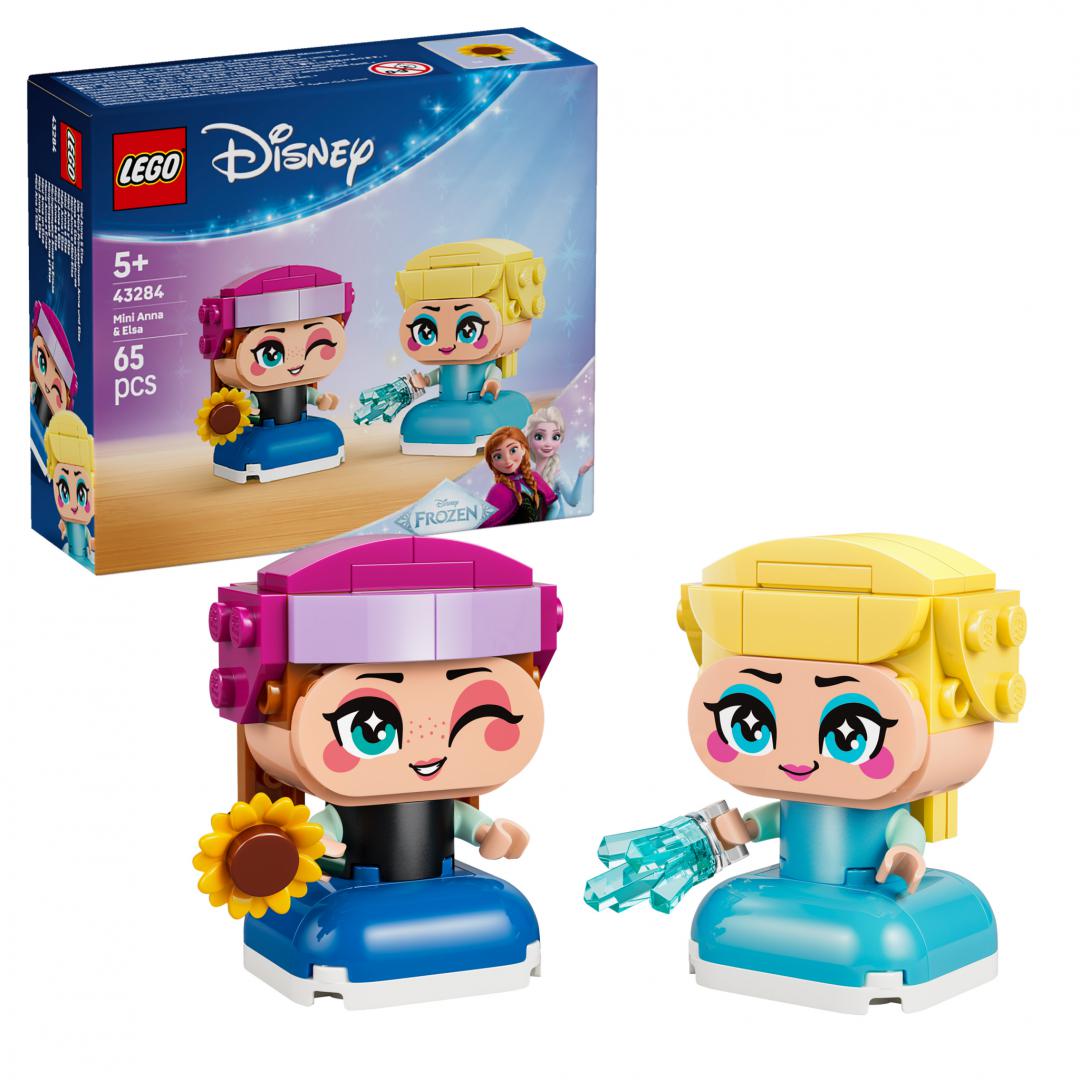 Miniprintesele Anna si Elsa LEGO43284