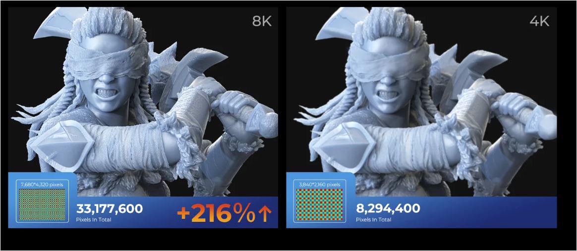 Imprimanta 3D Creality Halot-MAGE PRO cu rasina, Tehnologie SLA, Stereolitografie, sursa 150W, dimensiuni printare: 228*128*230mm, Dimensiuni imprimanta: 333*270*608mm, Viteza:170mm/h, Inaltime strat:0.05-0.15mm, LCD 10.3", rezolutie: 8K(7680x4320), trans