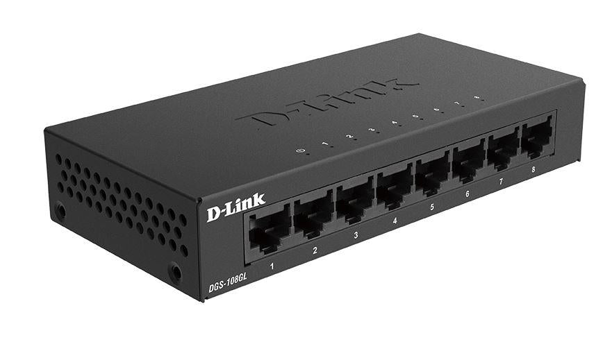 D-Link DLINK SW 8P-GB UNMNGD DESK METAL GL