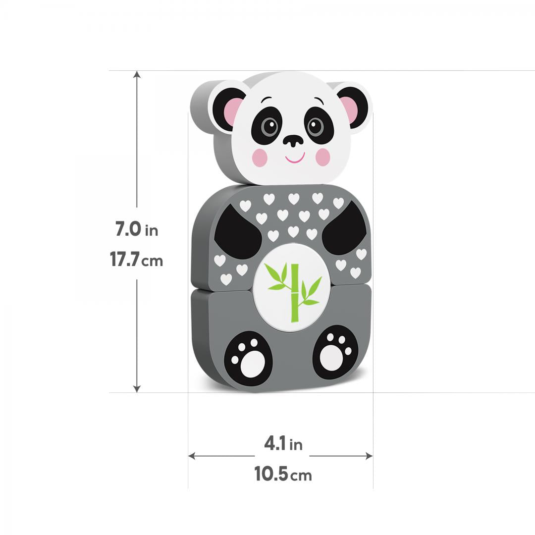 Kids Hits PANDA ȘI PRIETENII SAI, JUCARIE LEMN