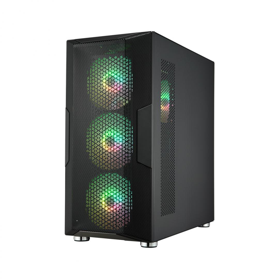 Carcasa FORTRON CUT592 Full Tower ARGB NEGRU