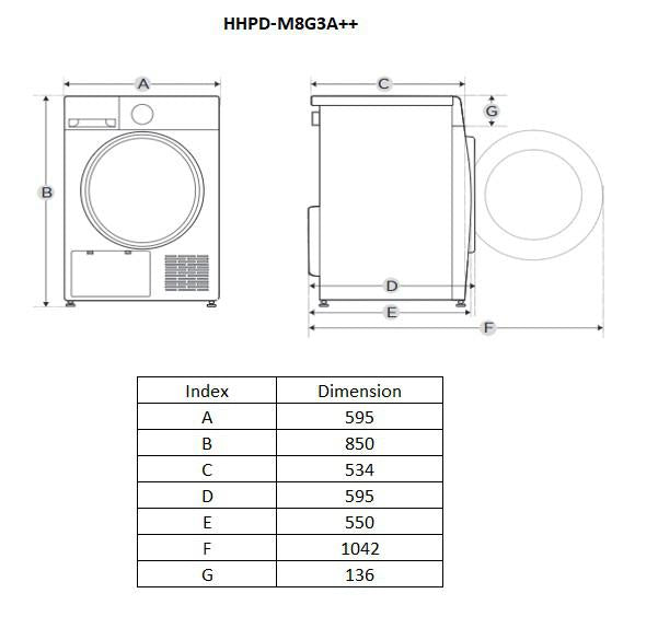 USCATOR DE RUFE HEINNER HHPD-M8G3A++