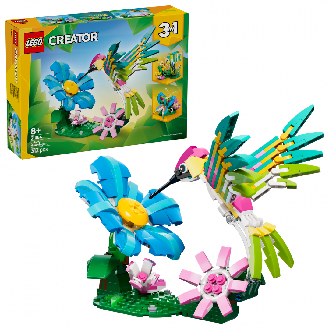 Animale Salbatice: Colibri  LEGO31384 (animale Salbatice: Colibri Colorat  LEGO31384)