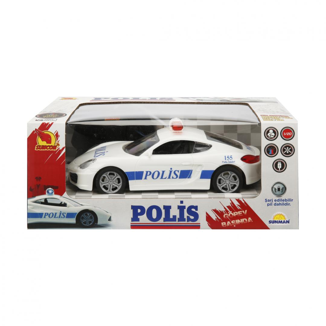 Sunman MASINA CU TELEC. POLITIE, 1:20, AZTEC