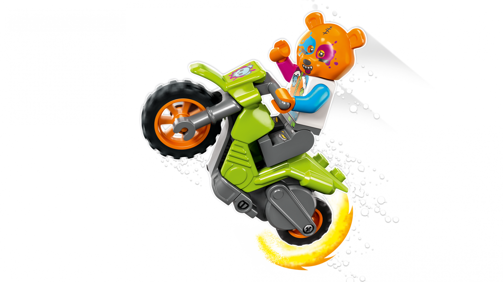 Moto. de Cascadorie cu Urs, Lego 60356 (60356 Motocicletă de cascadorie cu urs)