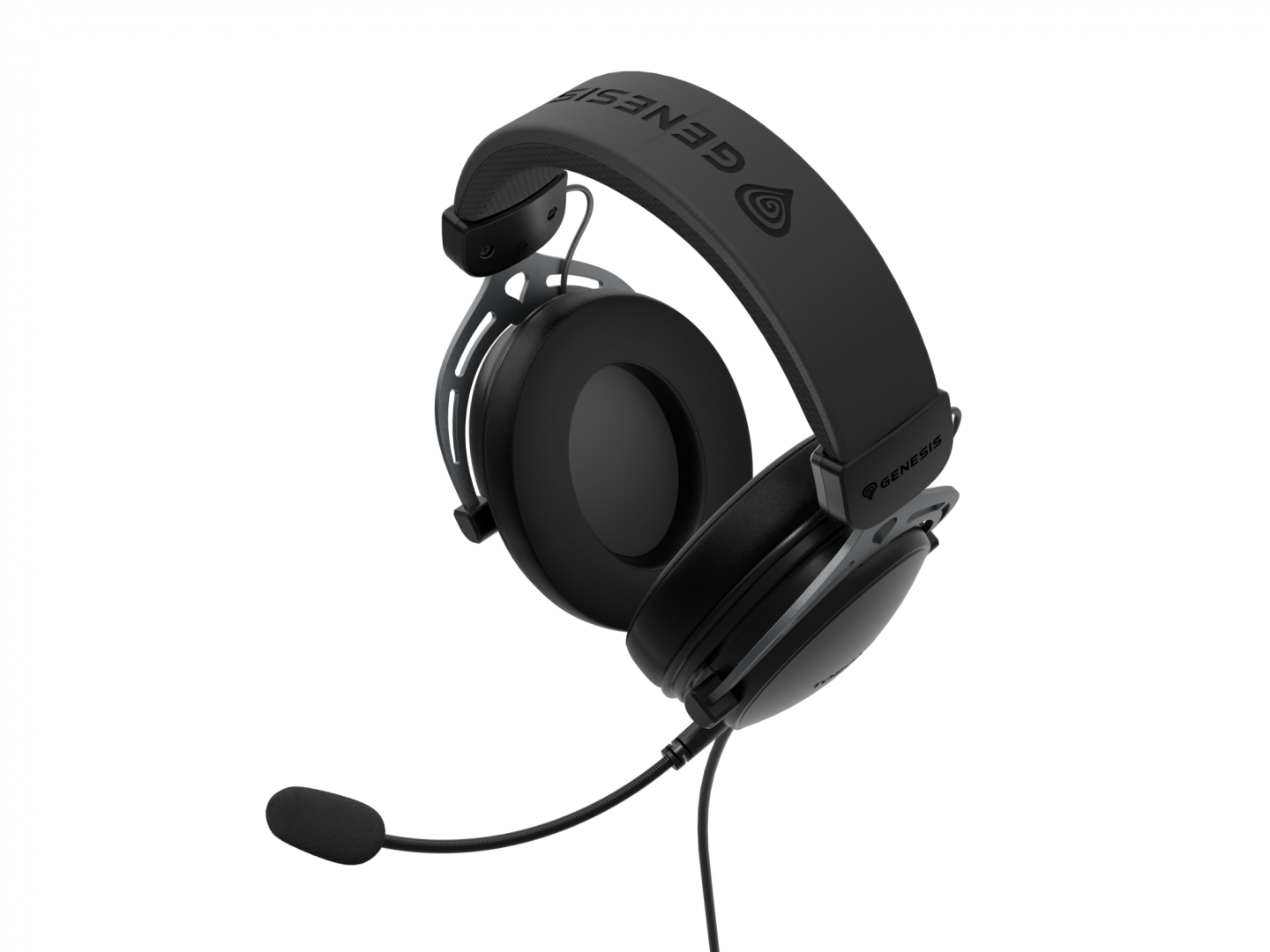 Casti cu fir Genesis Toron 531 negru