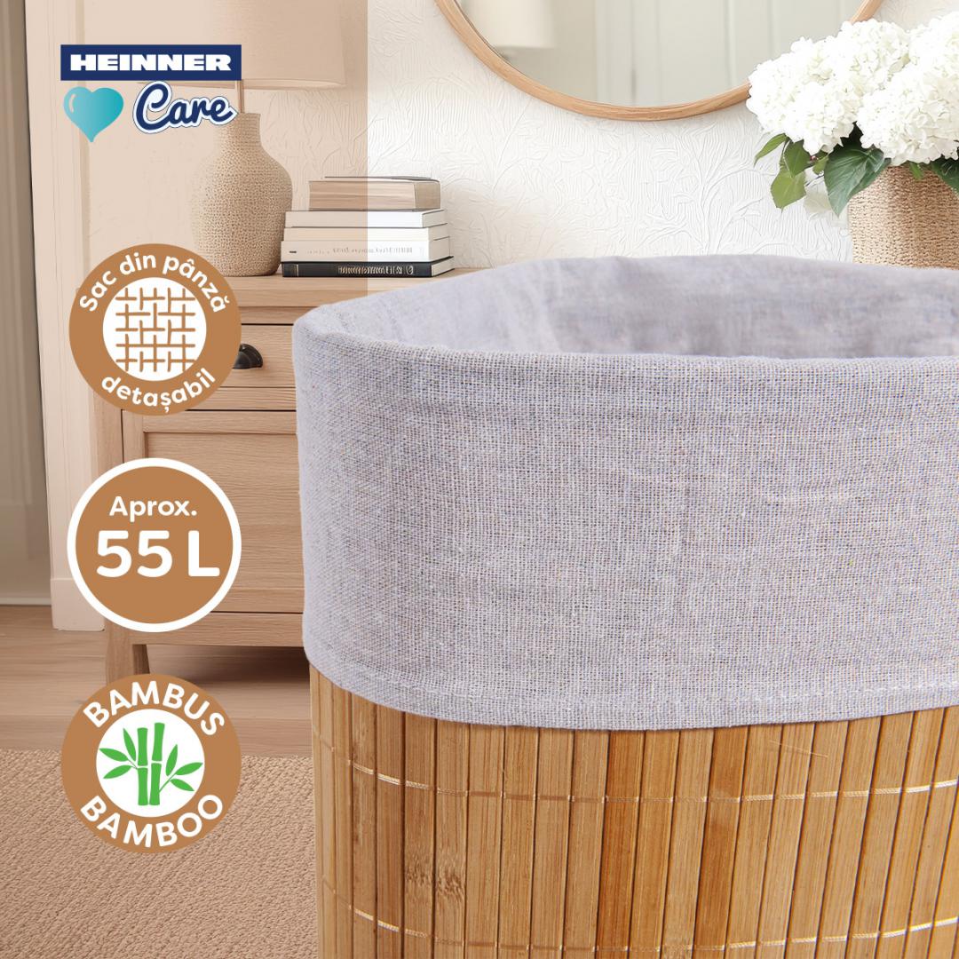 Heinner COS RUFE BAMBUS COLT 35x35x60 CM, 55 L