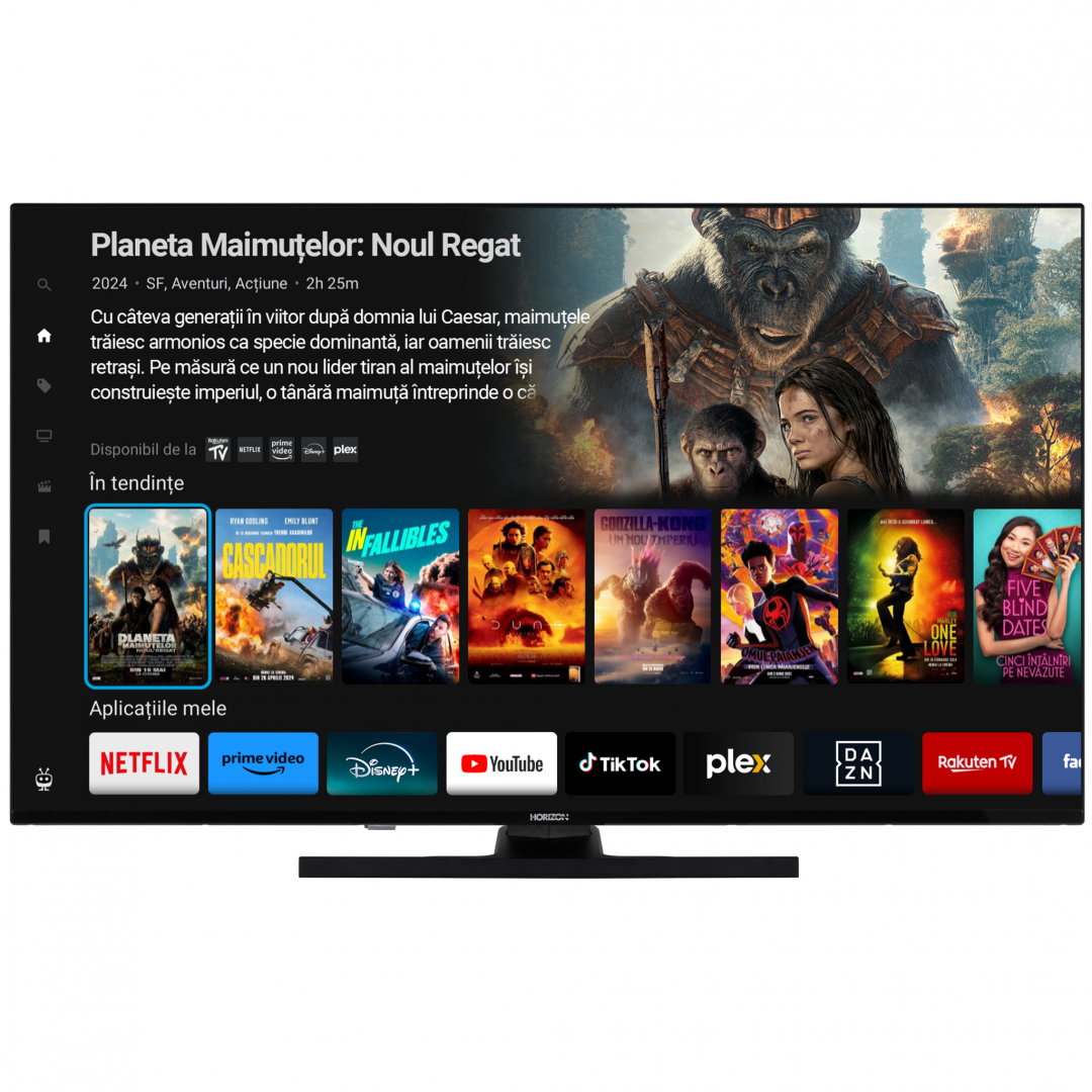 Qled TV 50" Horizon 4K-SMART 50HQ8560U/D (qled TV Horizon Smart 50HQ8560U/D)