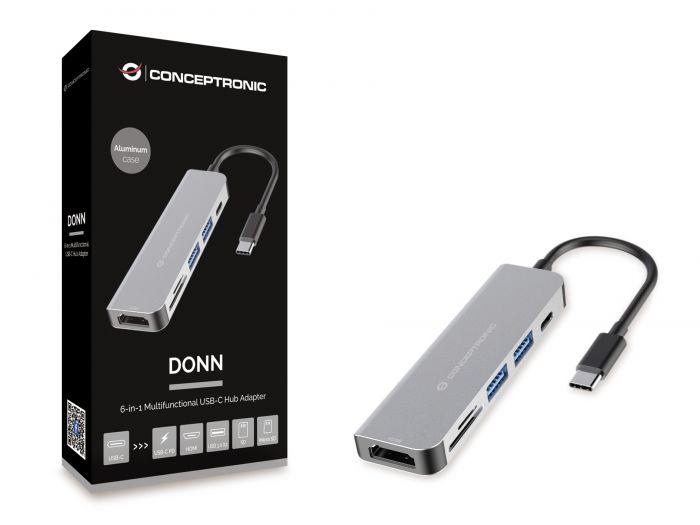 Conceptronic Usbc Dockingstation DONN02G (Docking station Conceptronic DONN02G)