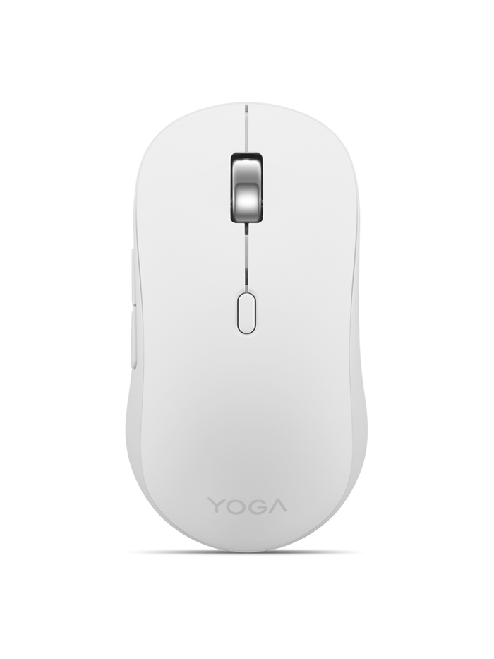 Mouse Gaming Wireless Lenovo Yoga, 4000 dpi, Alb