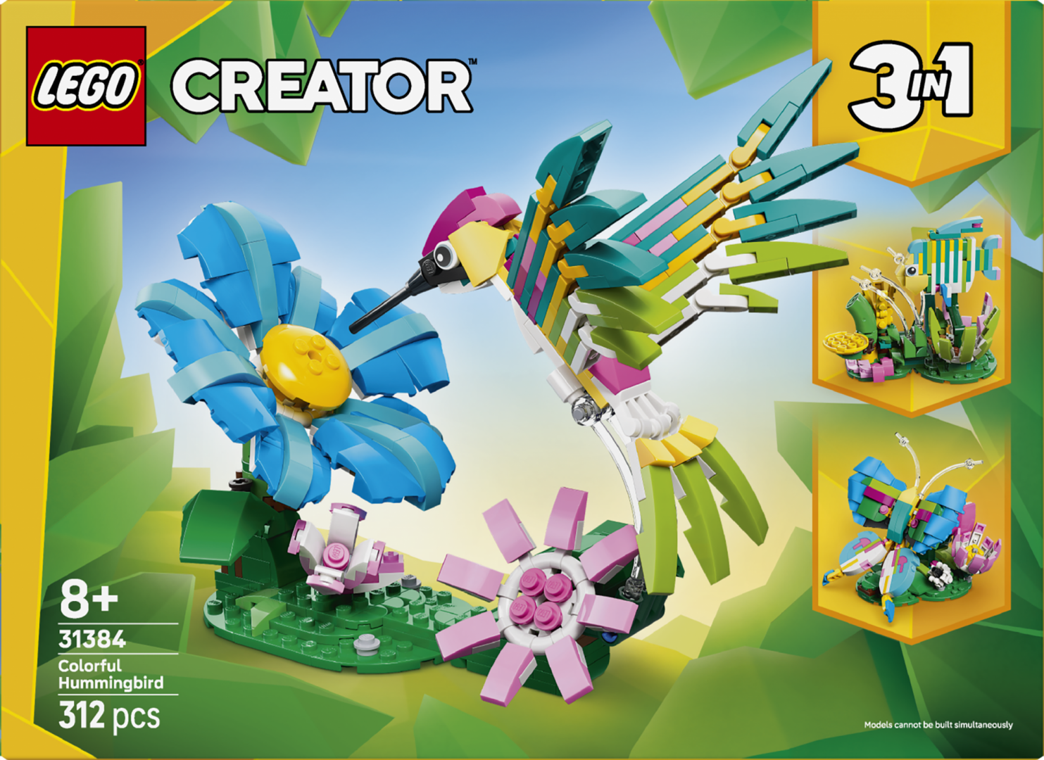 Animale Salbatice: Colibri  LEGO31384 (animale Salbatice: Colibri Colorat  LEGO31384)