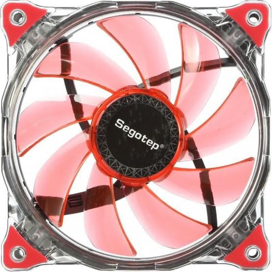 Ventilator Segotep Polar Wind Red, 120MM (Ventilator Carcasa Segotep Polar Wind Red)