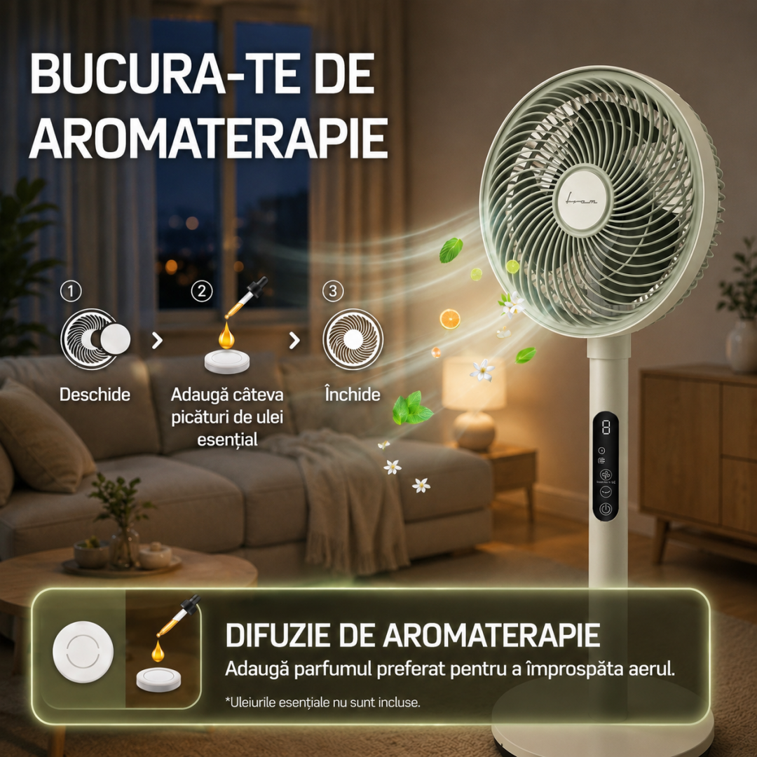 Ventilator cu Picior Fram FSF-MAT35BG-GR