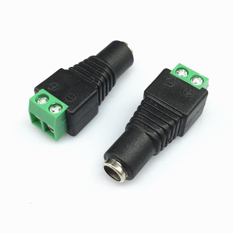 Conector Alimentare Mama cu Surub 10BUC (Conector de alimentare (mama))