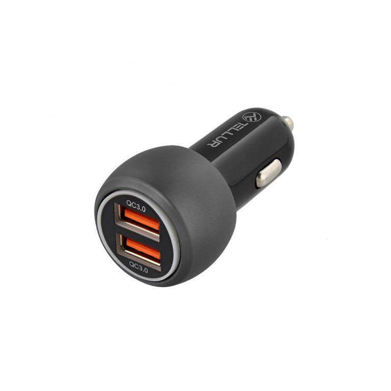 Incarcator auto Tellur FCC8 6a 36W negru (Incarcator auto Tellur FCC8)