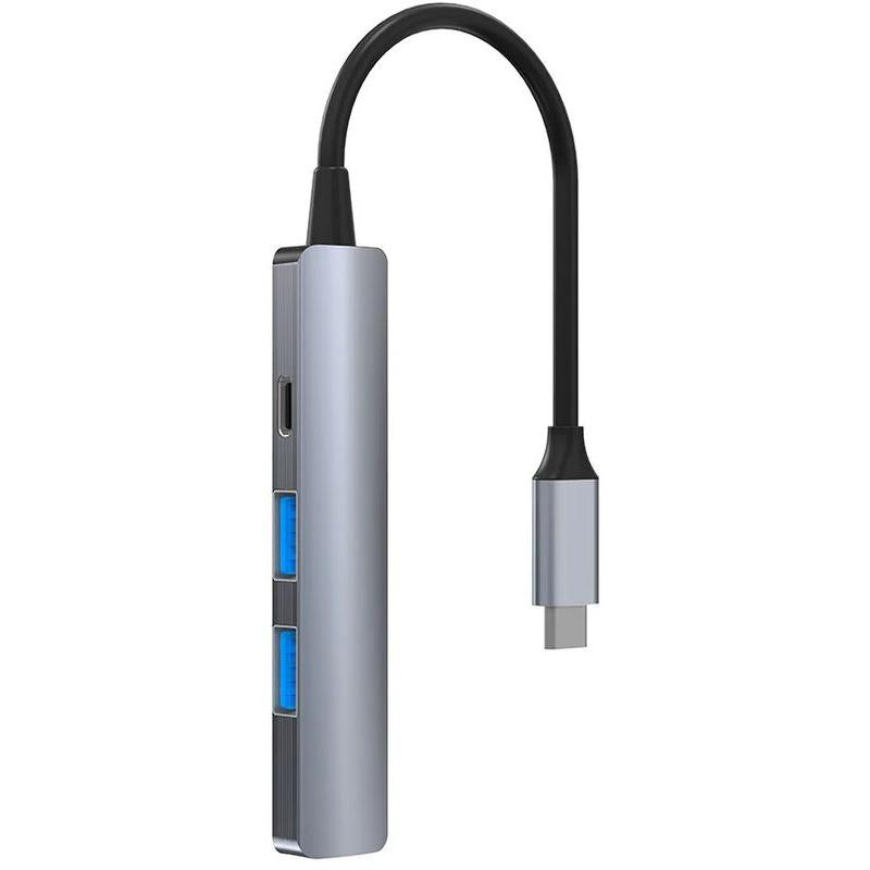 Hub USB 3.1 Tellur, 4 port, gri (Hub USB Tellur TLL321051)