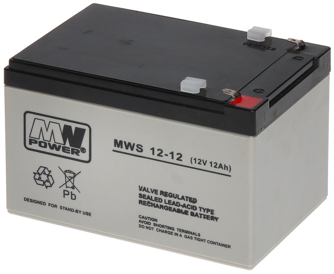 Acumulator 12AH/12V Mw Power (Acumulator Agm 12Ah 12V seria  Mw Power)