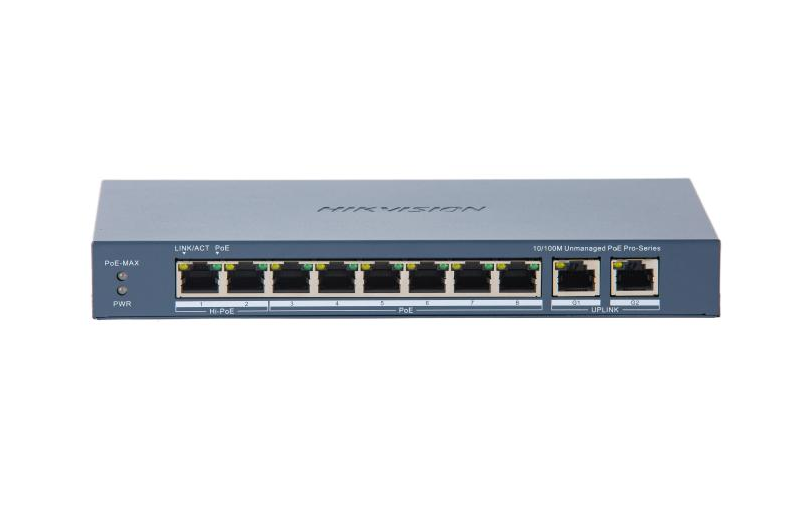 Hikvision HK SWITCH POE 8 PORTURI FARA MANAGEMENT