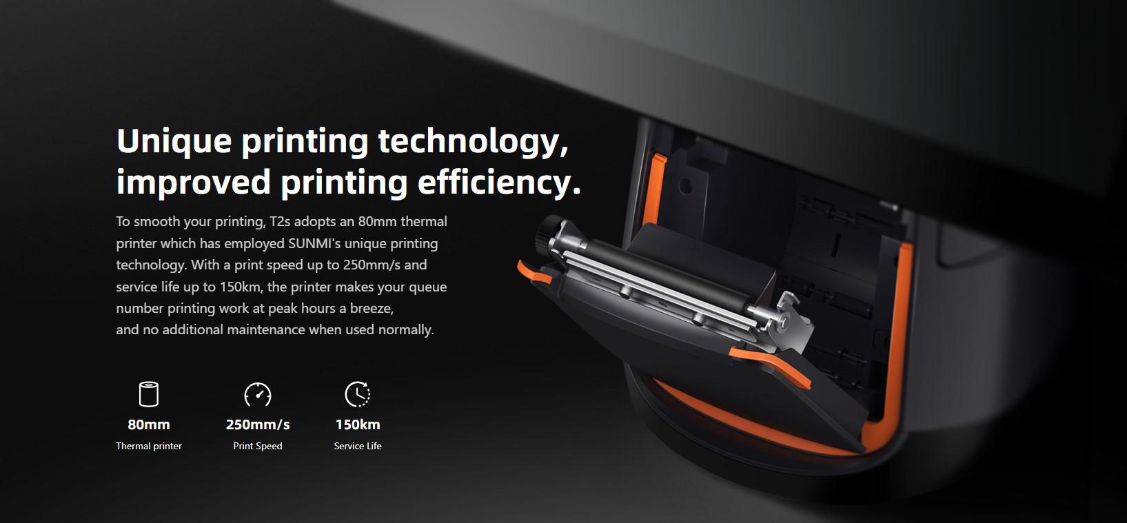 SUNMI DESKTOP POS SYSTEM L1561 T2s EN (15.6", 4GB + 64GB, Printer 80mm ,WIFI, EU Adapter)