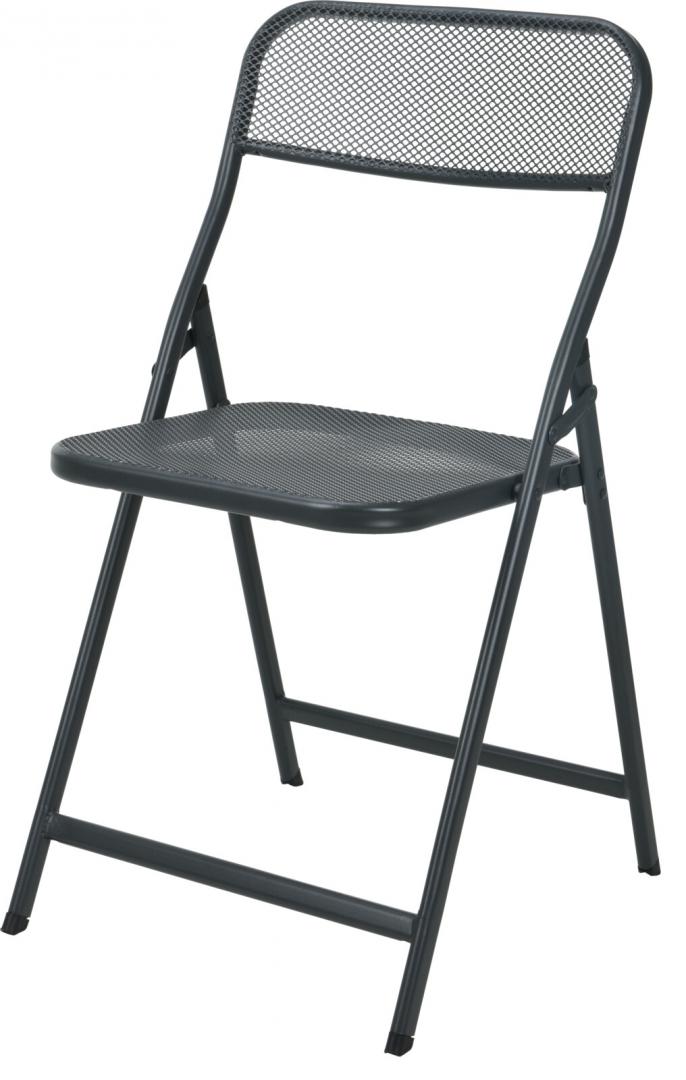 SET MOBILIER PLIABIL 3 PIESE, GRI