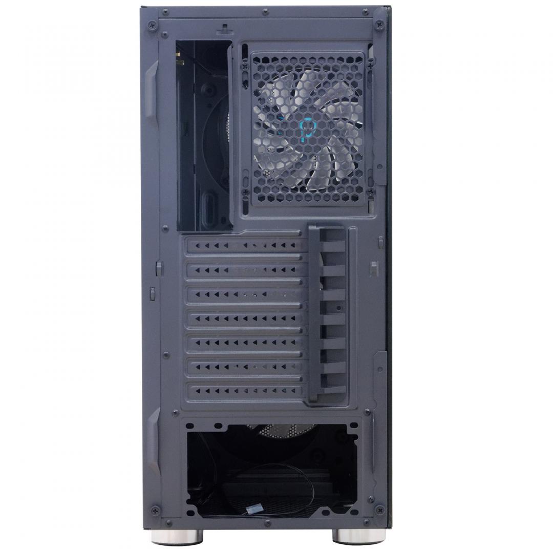 RESIGILAT | Carcasa Spacer Rainbow, ATX, MidTower, Gaming, fara sursa, sticla securizata, 4 x fan, USB 2.0 x 2, USB 3.0 x 1, mesh, fan controller (inclusiv RGB), telecomanda, „SPCS-GC-RAINBOW” - imagine 11 - RESIGILAT