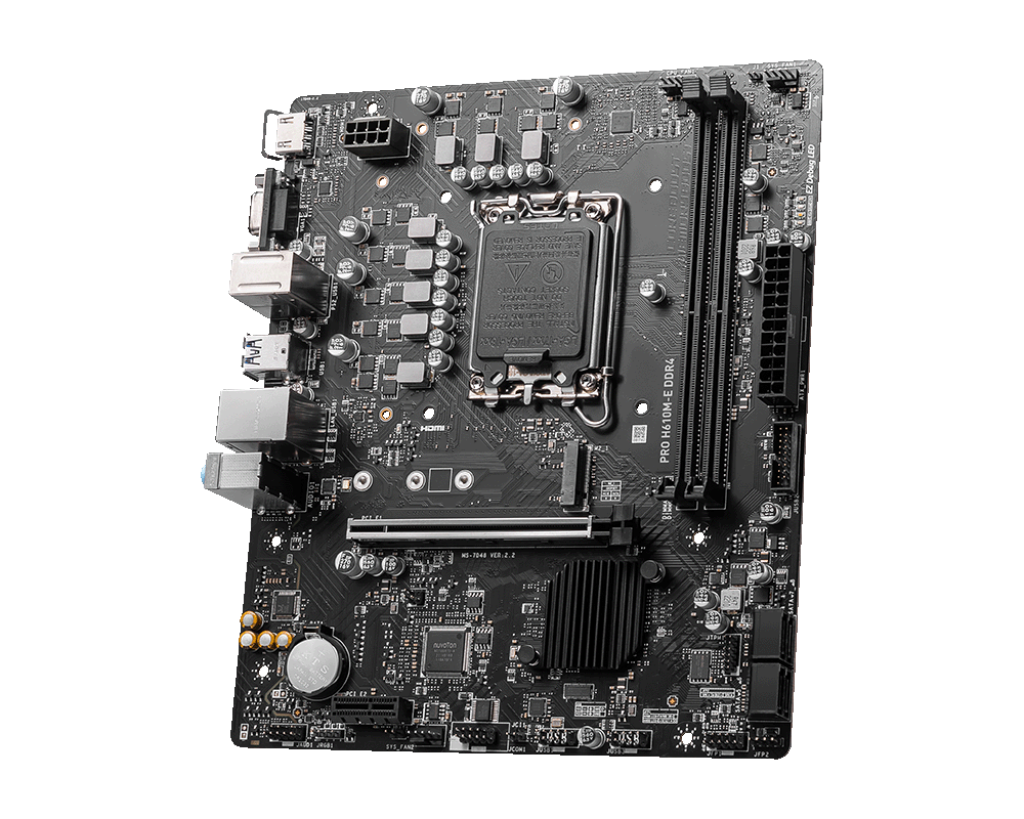 RESIGILAT | Placa de bază MSI PRO H610M-E DDR4 LGA1700 - imagine 3 - RESIGILAT