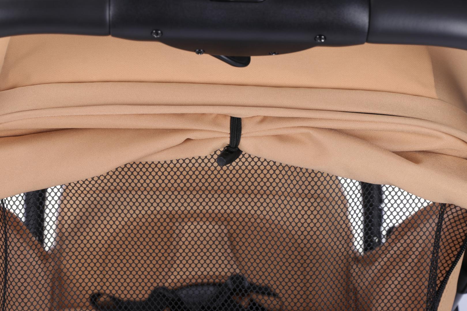 Carucior sport U-Grow autofold, brown