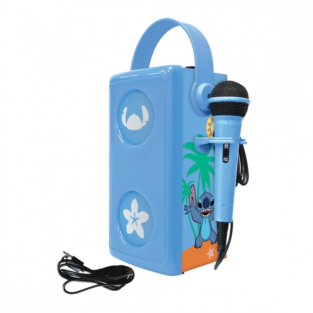 Boxa cu Lumini&microfon fara Fir, Stitch