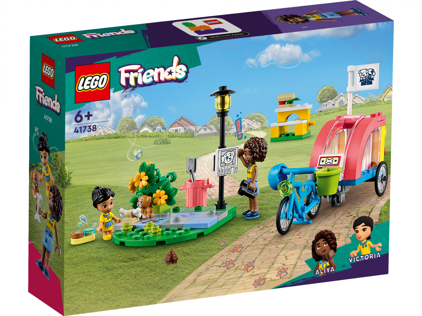 Bicicleta Pt.salvarea CAINILOR,LEGO41738